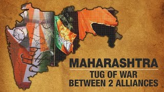 Maharashtra- Big battle between BJP-Shiv Sena and Cong-NCP