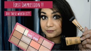 First Impression + Review | Insight Concealer + Foundation, Swiss Beauty  powder & SFR Cheek Palette