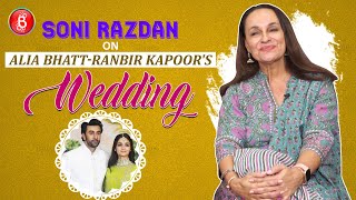Soni Razdans AWKWARD Reaction On Alia Bhatt-Ranbir Kapoor's Wedding