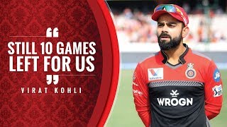 Indian T20 League 2019, Virat Kohli speaks on what went wrong in first 4 games