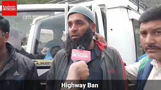 Kashmir Crown Report On Highway Ban