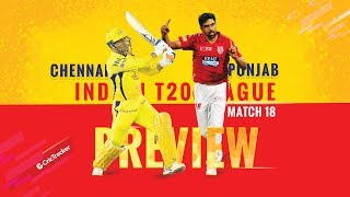 Indian T20 League 2019, Match 18- Dhoni's Chennai takes on Ashwin's Punjab