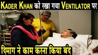 Kadar Khan is on Ventilator Now l Critical Health Condition | Dainik Savera