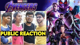 Avengers Endgame  In India | PUBLIC Excitement | Thanos Vs Super Heroes | Russo Brothers