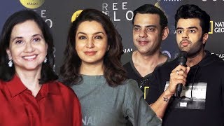 Tisca Chopra And Manish Paul At Special Screening Of Film Free Solo