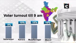 Here is the voters’ turnout in different states