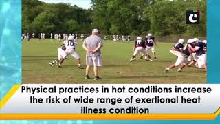 State-mandated guidelines reduce heat illnesses among high school football players: Study