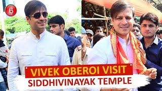 Vivek Oberoi visit Siddhivinayak Temple for the release of film PM Narendra Modi