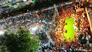 हैदराबाद भाजपा विधायक टाइगर राजा सिंह के नेतृत्व में आयोजित विशाल हिन्दू महाकुंभ की एक झलक