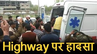 Election duty से लौट रहे पुलिसकर्मियों से भरी Vehicle दुर्घटनाग्रस्त, 10 जवान जख्मी