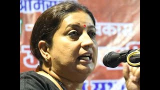 Insult me, attack me but I will work against Congress in Amethi: Smriti Irani