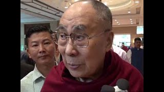 Watch: HH Dalai Lama's message as he leaves hospital in Delhi