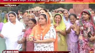 Congress Women cell ne shahidon ko jalian wale bagh mein di sardhanjli