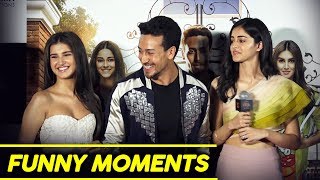 Student Of The Year 2 Trailer Launch | Funny Moments | Tiger Shroff, Ananya Pandey, Tara Sutaria