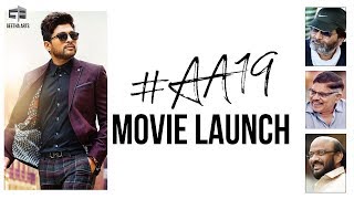 Allu Arjun Traivikram New Movie Launch | Telugu Latest Movies 2019 | Top Telugu TV