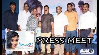 Geetha Chalo Movie Press Meet | Rashmika Mandanna | Tollywood Events | Top Telugu TV