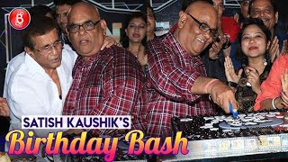 Satish Kaushik rings in his 63rd Birthday with near and dear ones