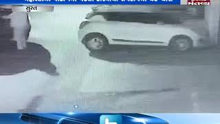 Surat: Thieve caught on CCTV stealing laptop from a Car | Mantavya News