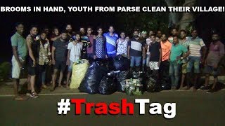 Brooms in Hand, Youth From Parse Clean Their Village!