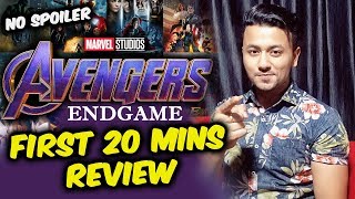 Avengers Endgame FIRST 20 Mins Review | NO SPOILER | Thanos Vs Super Heroes | Russo Brothers