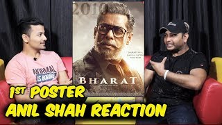 BHARAT 1st POSTER | Salman Khan As OLD MAN | Anil Shah Reaction