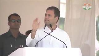 Congress President Rahul Gandhi addresses public meeting in Wayanad, Kerala