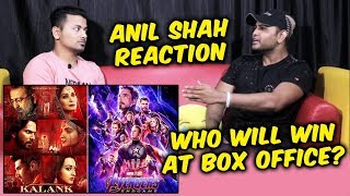 Kalank Vs Avengers Endgame | BOX OFFICE | Salman's Biggest Fan Anil Shah Reaction