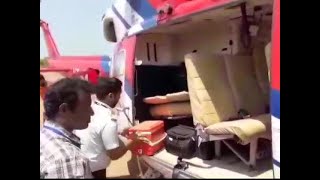 EC searches Karnataka CM Kumaraswamy’s chopper, luggage again