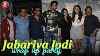 Jabariya Jodi WRAP Up Party | Sidharth Malhotra  Parineeti Chopra