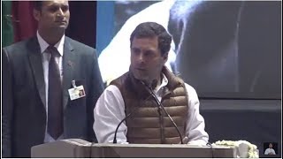 Congress President Rahul Gandhi LIVE addresses the national convention of AICC Minority Department