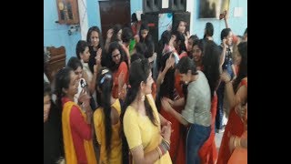 महाराजा अग्रसेन महिला महाविद्यालय में बीए बीकॉम बीएससी की छात्राओं ने किया विदाई पार्टी का आयोजन