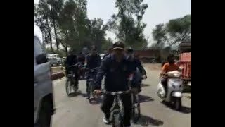 शहीदों के आश्रितों के लिए सेना ने निकाली साइकिल यात्रा, जान रहे हैं समस्याओं को