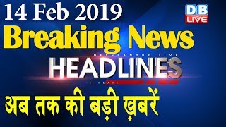 अब तक की बड़ी ख़बरें | morning Headlines | breaking news 14 Feb | india news | top news | #DBLIVE
