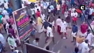 Kerala: Clashes breaks out between LDF and UDF workers in Pooyappally on last day of poll campaign