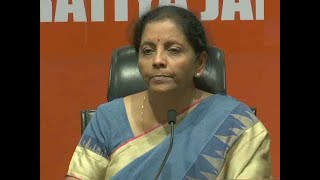 Rahul Gandhi took a politically convenient argument: Sitharaman on SC reply