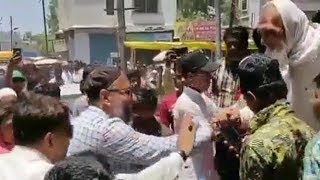 Asaduddin Owaisi Gets FUll Support In Aurangabad In His Paidal Daura | @ SACH NEWS |