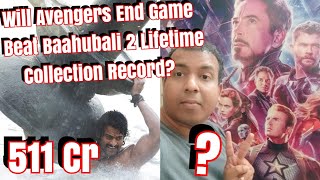 Will Avengers End Game Beats Baahubali 2 Lifetime Collection In Hindi Version?