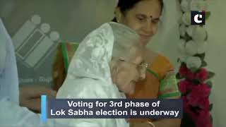 PM Modi’s mother Heeraben Modi cast her vote