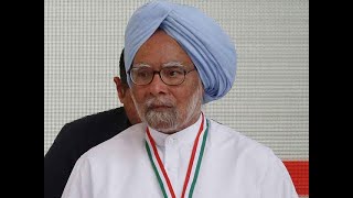 Dr Manmohan Singh casts his vote at Dispur polling booth in Assam