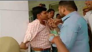मुरादाबाद में मतदान के दौरान BJP कार्यकर्ताओं ने किया हंगामा,पीठासीन अधिकारी की पिटाई...