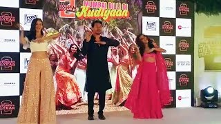 Tiger Shroff Ananya And Tara LIVE Dance On Mumbai Dilli Di Kudiyaan | Student Of The Year 2