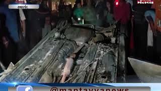 Anand: Man dies after car catches fire | Mantavya News