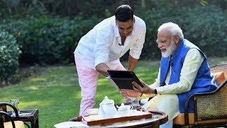 PM Narendra Modi in Conversation With Akshay Kumar