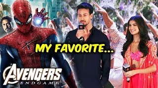 Avengers Endgame : Spiderman Tiger Shroff's Favorite Character