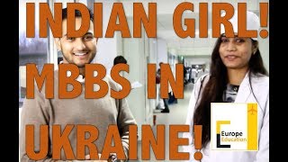 INDIAN GIRL| MBBS IN UKRAINE| Zaporozhia State Medical University|Europe Education Pvt. Ltd