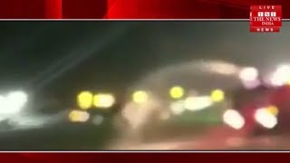 दिल्ली के इंदिरा गांधी एयरपोर्ट पर बुधवार रात बड़ा हादसा एयर इंडिया विमान में अचानक आग लगगई