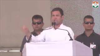 Congress President Rahul Gandhi addresses public meeting in Ajmer, Rajasthan