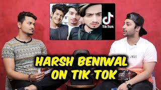 Should TIK TOK Be BANNED In INDIA? | Famous Youtube Harsh Beniwal Reaction