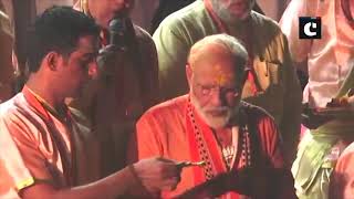 PM Modi offers prayers at Varanasi’s Dashashwamedh Ghat
