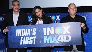 FIRST MX4D Screen At Inox In INDIA Launched By Richa Chadda